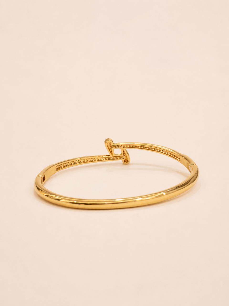 Crystal Nail Bracelet