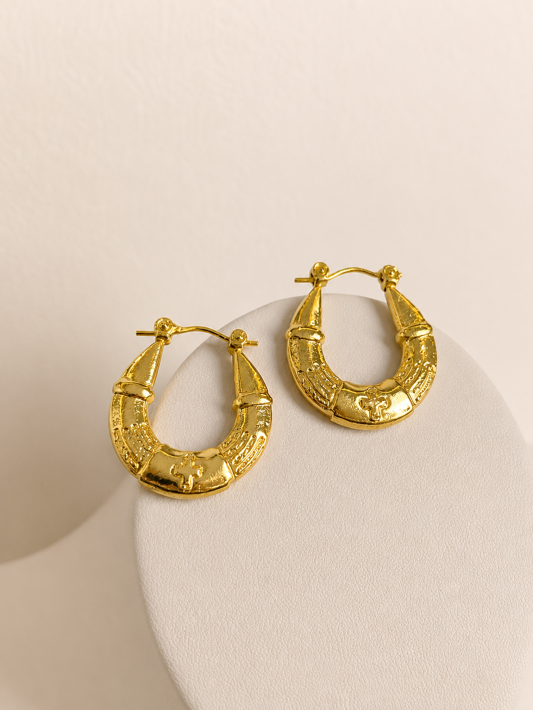 Golden Relic Hoops