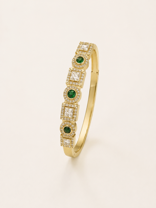 Saya Signature Emerald Bracelet