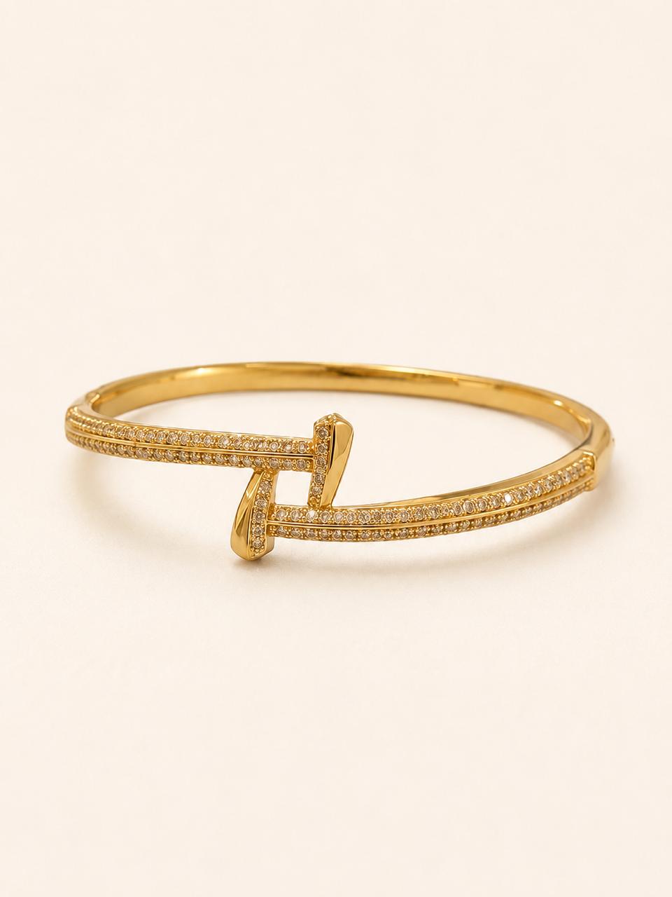 Crystal Nail Bracelet