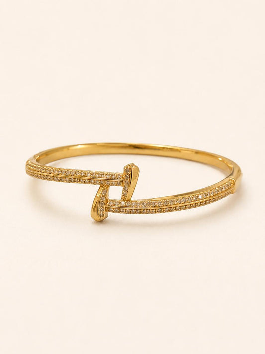 Crystal Nail Bracelet