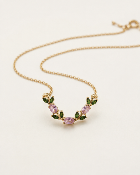 Pink Meadow Necklace