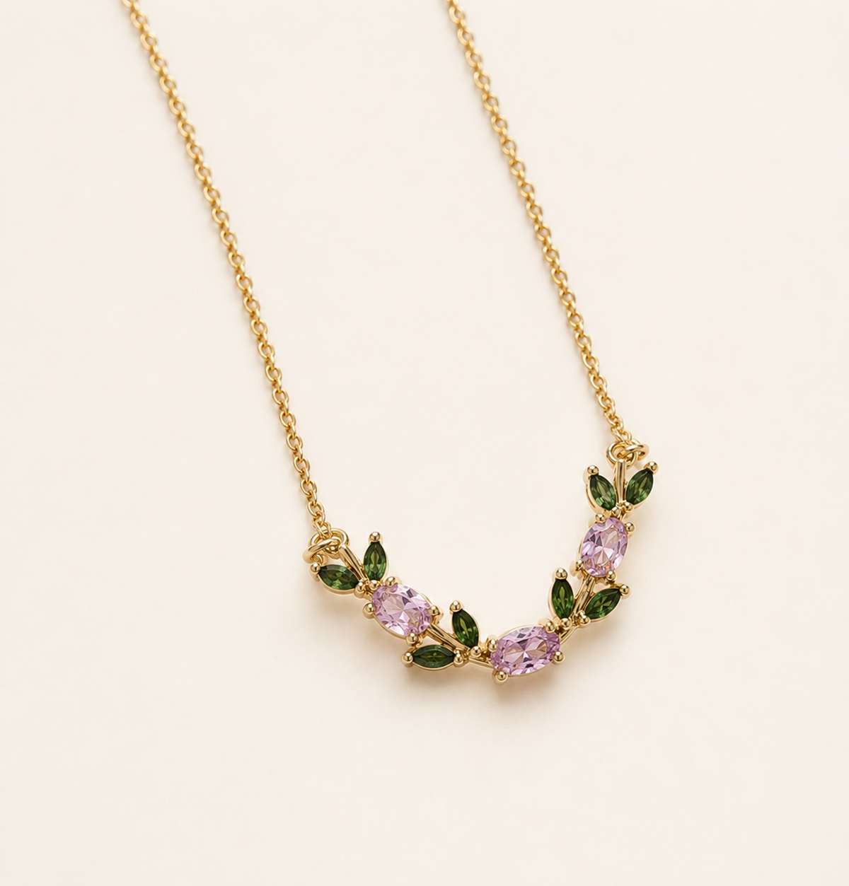 Pink Meadow Necklace